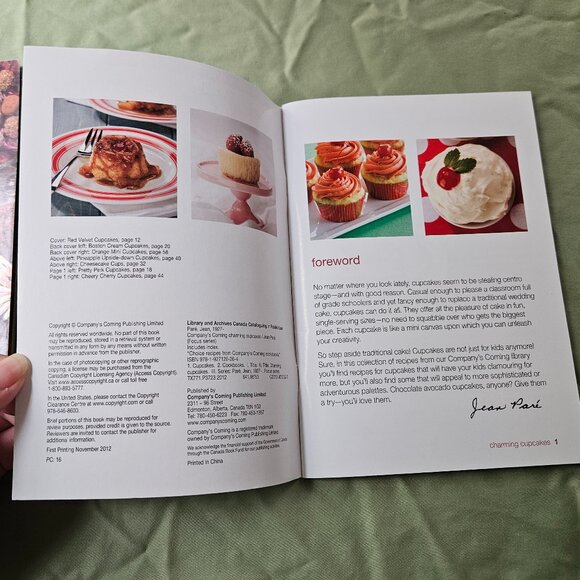 Company's Coming - Charming Cupcakes & Pint Size Book of Chocolate by Jean Pare - Picture 3 of 9